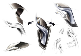 Illustration for article titled BMW's Tron-Like Turbodiesel Concept Rendered For Your Pleasure